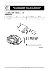 Saab 32 026 603 Instrucciones De Montaje