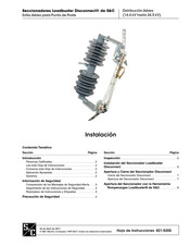 S&C Loadbuster Disconnect Manual De Usuario