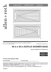 Allen + Roth 03492144 Manual Del Usuario