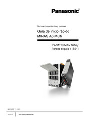 Panasonic MINAS A6 Multi Guia De Inicio Rapido