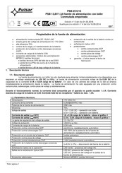 Pulsar PSB-251215 Guia De Inicio Rapido