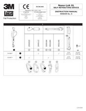 3M DBI SALA Nano-Lok XL Manual De Instrucciones