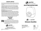 Guardian Technologies pureguardian H1250 Serie Instrucciones De Uso Y Cuidado