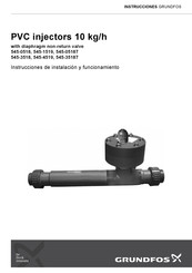 Grundfos 545-05187 Instrucciones De Instalación Y Funcionamiento