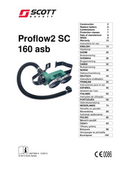 Scott Safety Proflow2 SC160 asb Instrucciones Para El Uso