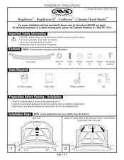 AVS Chrome Hood Shield Instrucciones De Instalación