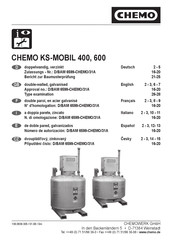 Chemo KS-MOBIL 600 Manual Del Usuario