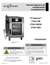 Alto-Shaam CT Express Manual De Instalación