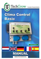 TechGrow Clima Control Basic Manual De Usuario