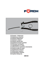 Forch 2909 60 Manual De Instrucciones