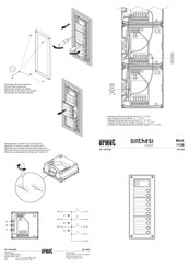 Urmet SINTHESI STEEL 1158 Manual De Instrucciones