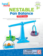 hand2mind NESTABLE Pan Balance Manual De Instrucciones