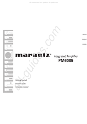 Marantz PM6005 Manual De Instrucciones