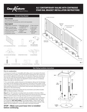 DECKORATORS ALX Instrucciones De Instalación