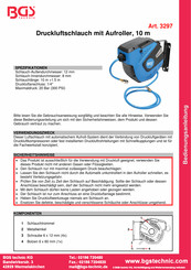 BGS technic 3297 Manual De Instrucciones