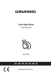 Grundig HD 7081 Manual De Usuario