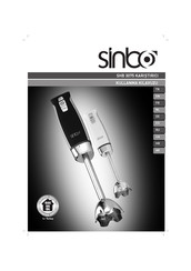 Sinbo SHB 3075 Manual De Instrucciones