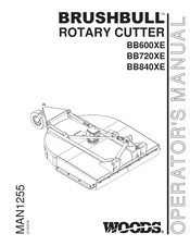 Woods BRUSHBULL BB720XE Manual Del Usuario