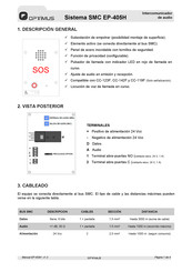 Optimus SMC EP-405H Manual De Instrucciones