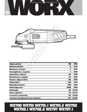 Worx WX700 Manual De Instrucciones
