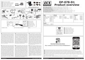 ECS Electronics OP-078-D1 Manual De Instrucciones