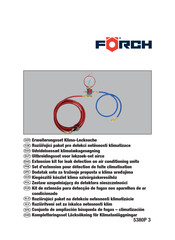 Forch 5380P 3 Manual De Instrucciones