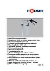 Forch 3945 25 Manual De Instrucciones