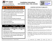 Horizon Global 24995 Instrucciones De Instalación