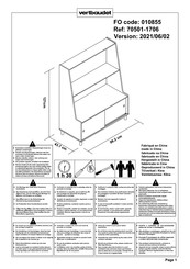 VERTBAUDET 70501-1603 Manual De Instrucciones