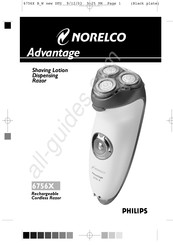Philips Norelco Advantage 6756XL/43 Manual De Instrucciones