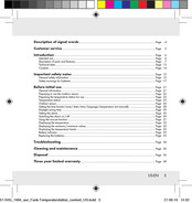 lidl HG05686B-US-TX Manual De Instrucciones