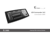 thomann Stairville LED-Commander 16/2 Manual De Instrucciones