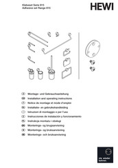 Hewi 815.00.002 Instrucciones De Instalación Y Funcionamiento