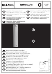 Delabie TEMPOMATIC 452159 Manual De Instrucciones