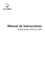 XP-Pen Artist Pro 16TP Manual De Instrucciones