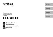 Yamaha CD-S303RK Manual De Instrucciones