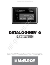 McElroy DATALOGGER 6 Guia De Inicio Rapido