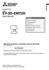 Mitsubishi Electric EY-3D-EMT2H Manual De Usuario