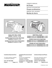 MasterCraft 312222-01 1/2 HP Instrucciones De Instalación