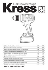 KRESS KUA72.1 Manual De Instrucciones