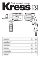 KRESS KUX12P Manual De Instrucciones