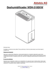 Aktobis WDH-310EKW Manual Del Usuario