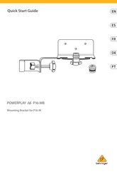 Behringer POWERPLAY 16 P16-MB Guia De Inicio Rapido
