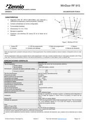 Zennio ZRFWD915 Documentación Técnica