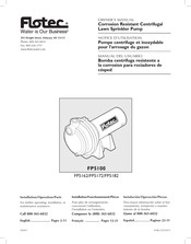 Flotec FP5100 Serie Manual Del Usuario