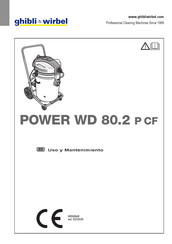 Ghibli & Wirbel POWER WD 80.2 P CF Manual De Uso Y Mantenimiento