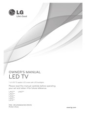 LG LN57 Serie Manual Del Usuario
