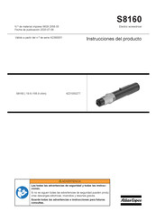 Atlas Copco S8160 Instrucciones Del Producto