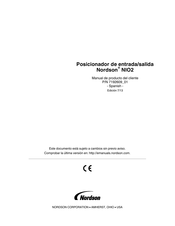 Nordson NIO2 Manual Del Producto