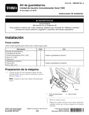 Toro Groundsmaster 7200 Serie Instrucciones De Instalación